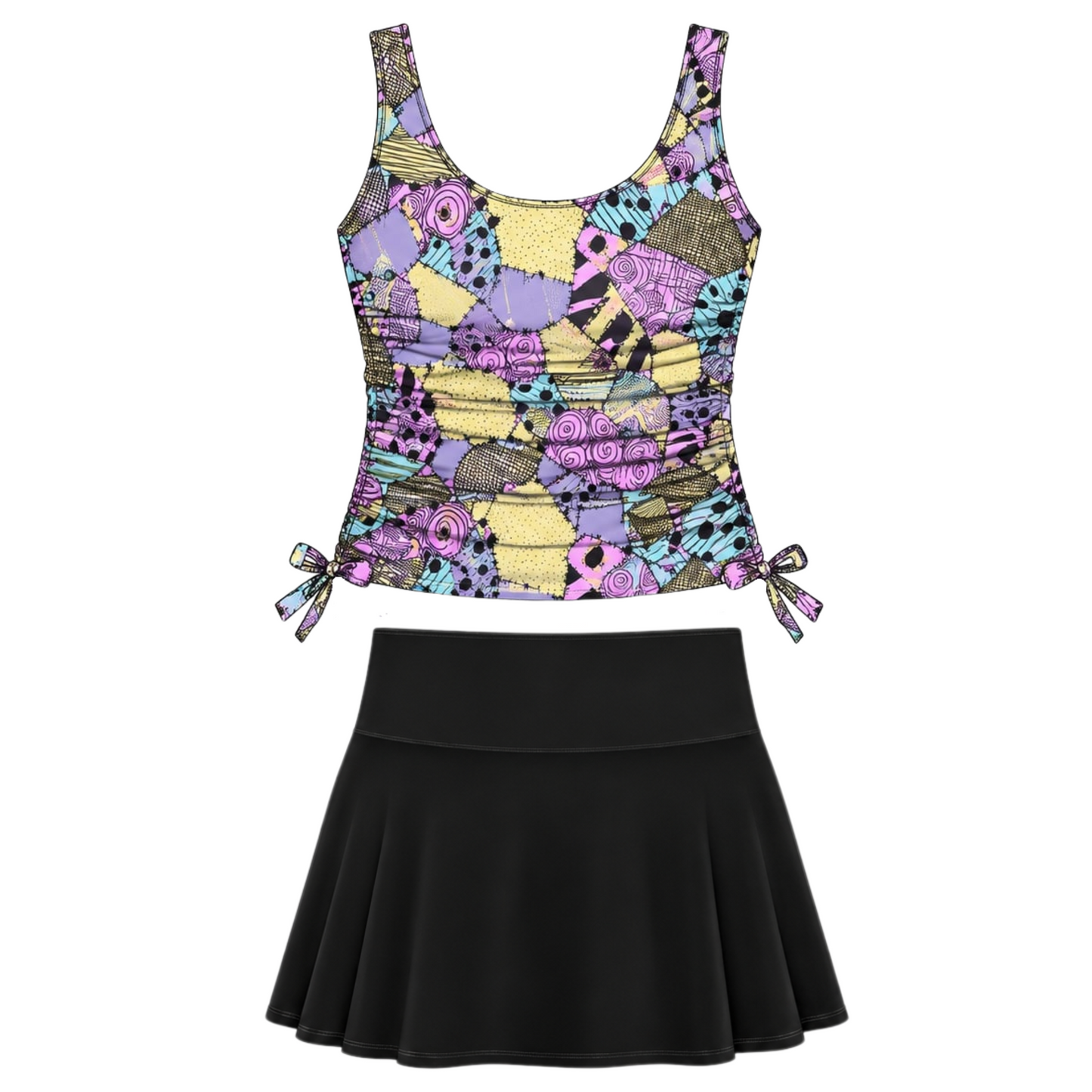 Womens' Patchwork Princess Swim