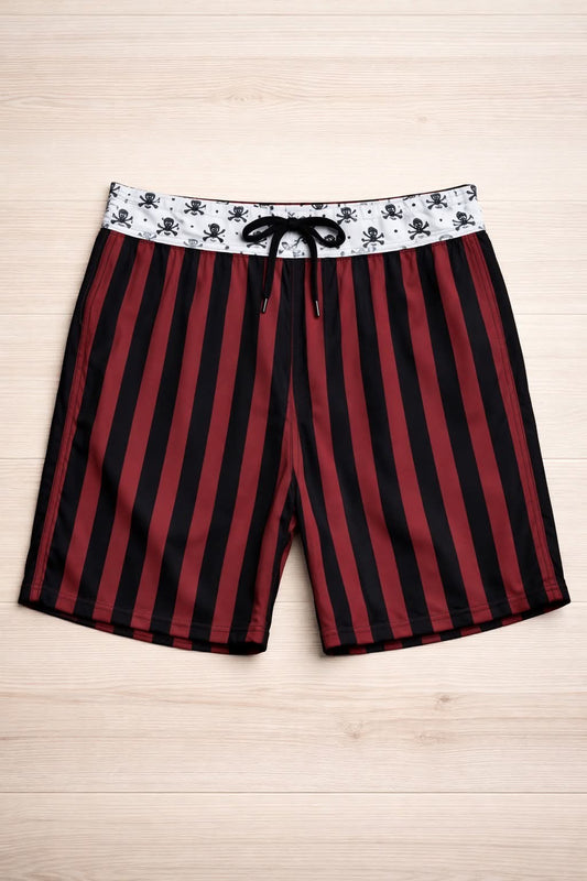 Crimson Captain Swim — Boys Trunks | Extended TAT