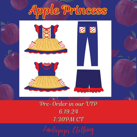 Apple Princess 3 Piece Play Set