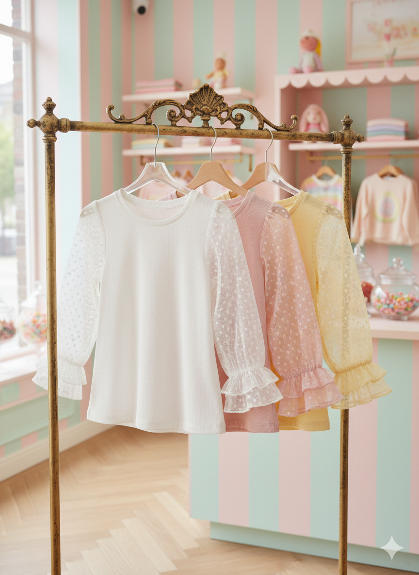 Sweet Swiss Layering Tops- Extended TAT