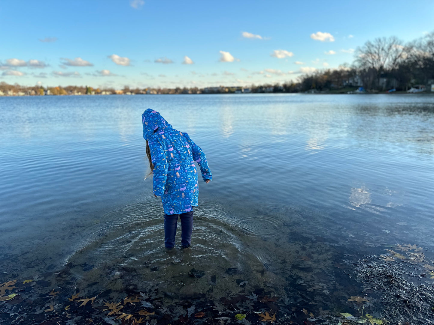 Ocean Waves Raincoat