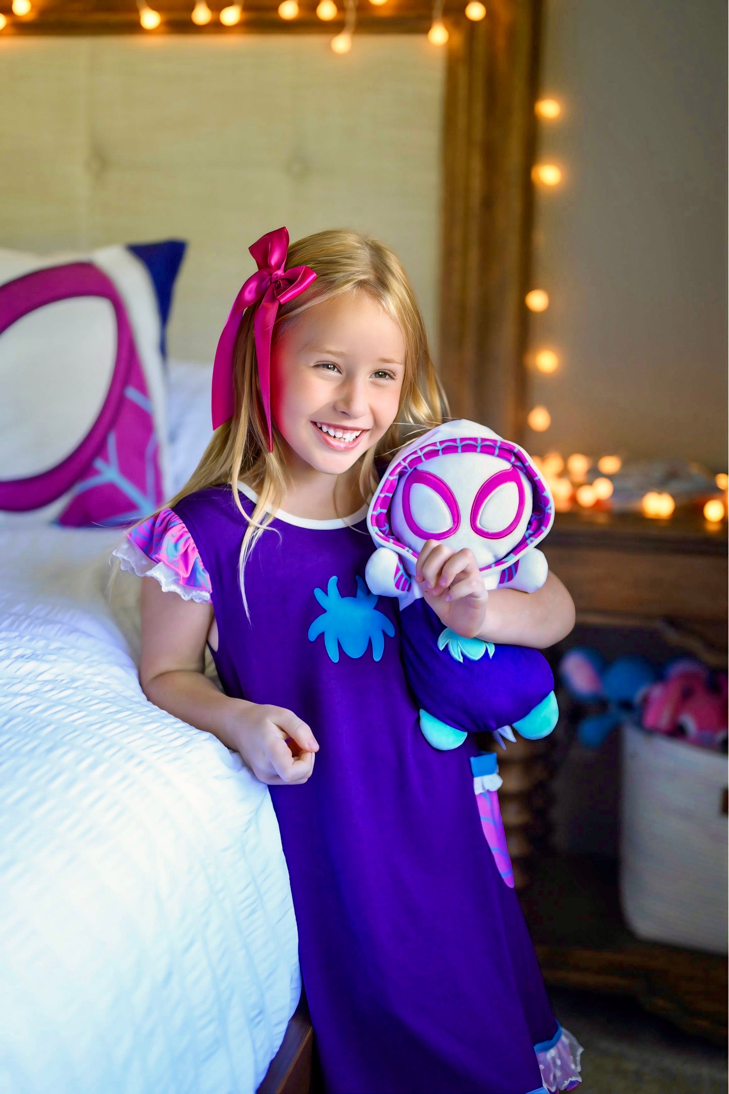 Sparkle Spider Lounge Gown