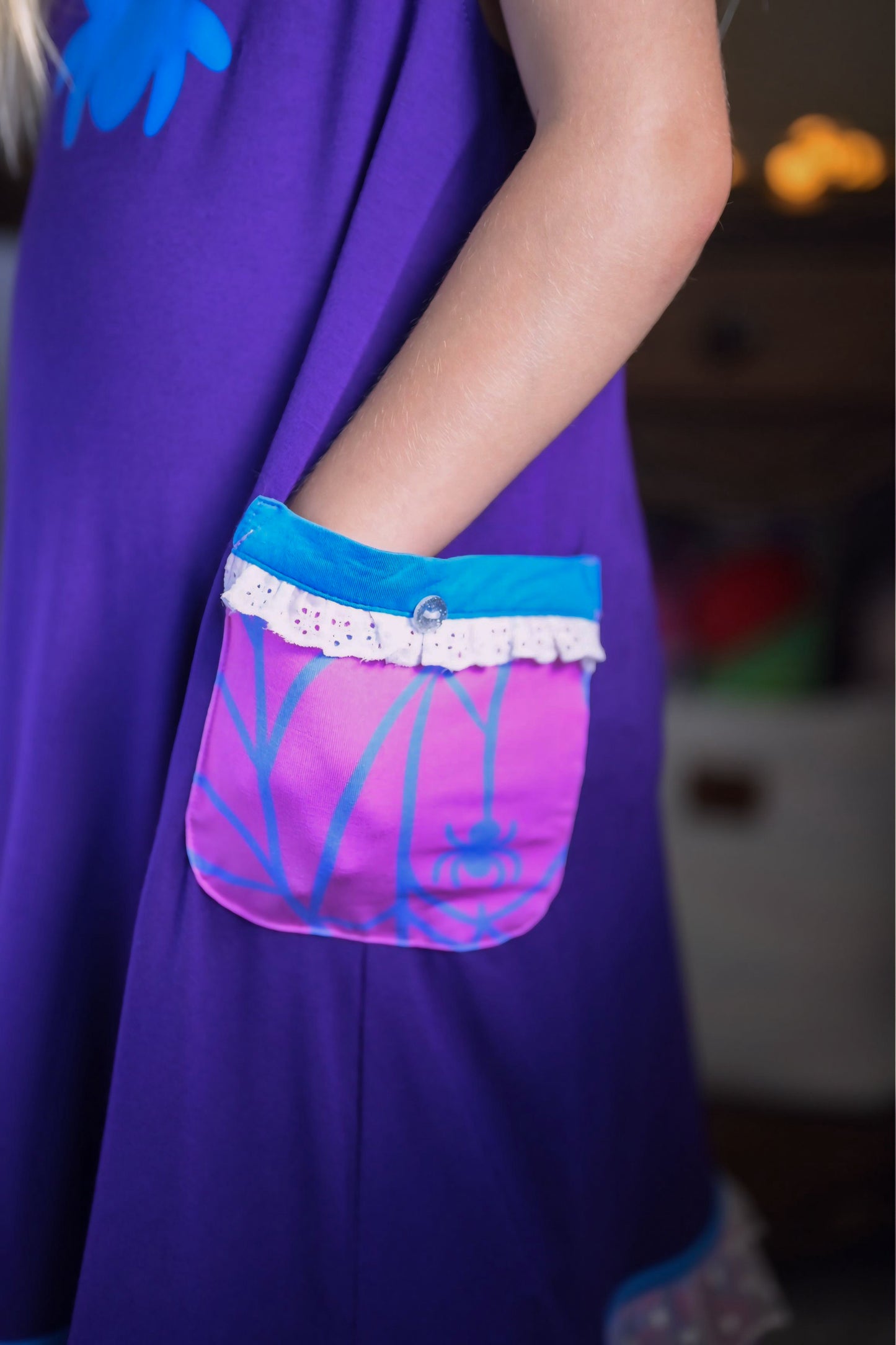 Sparkle Spider Lounge Gown