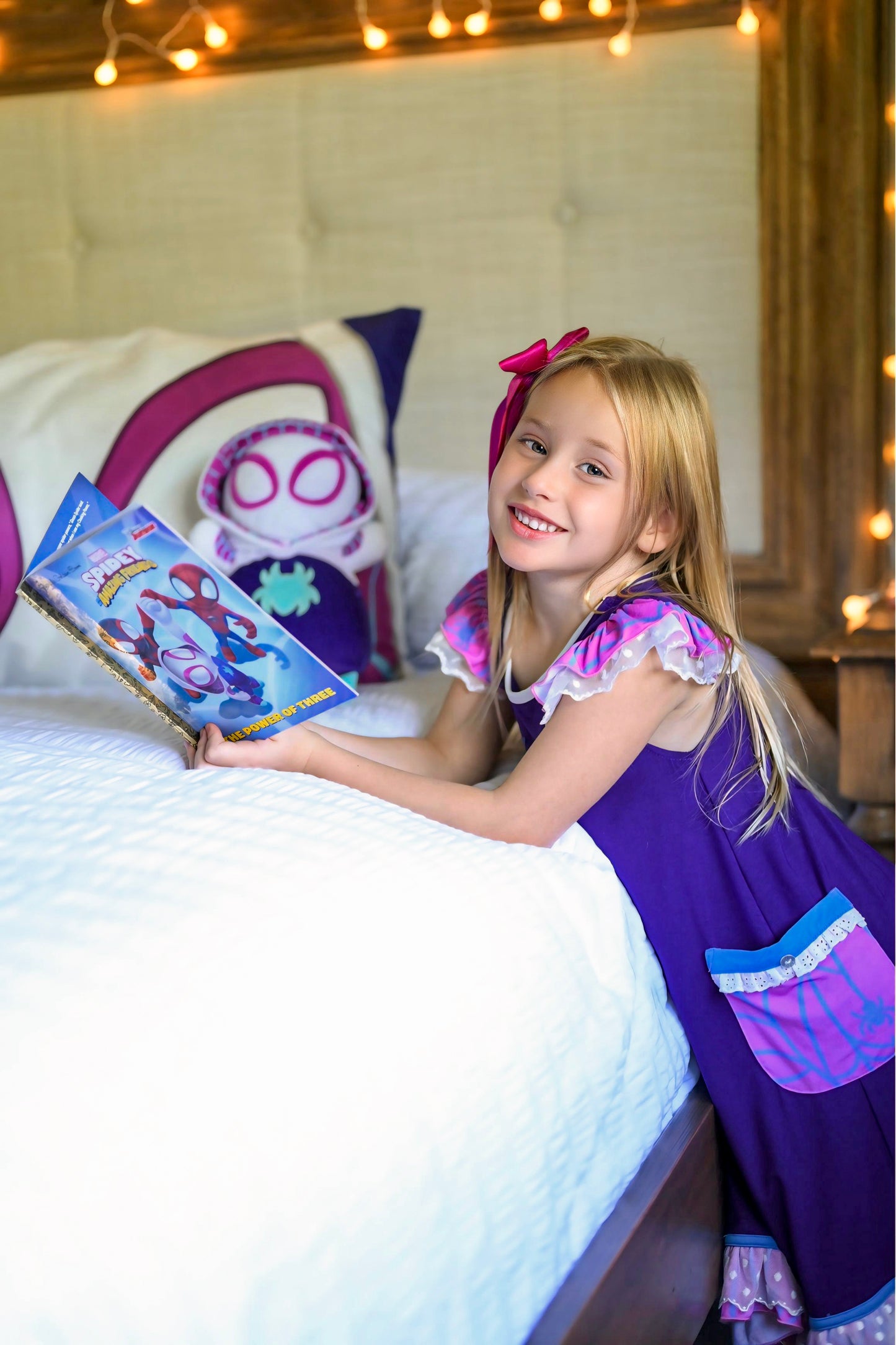 Sparkle Spider Lounge Gown