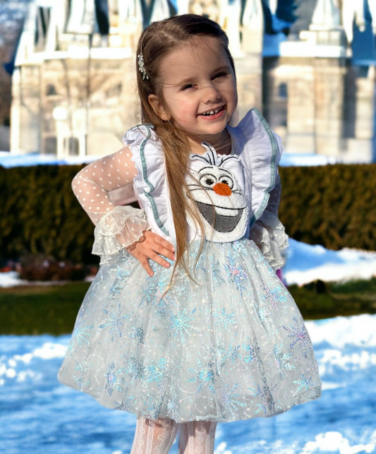 Snowman Pinafore