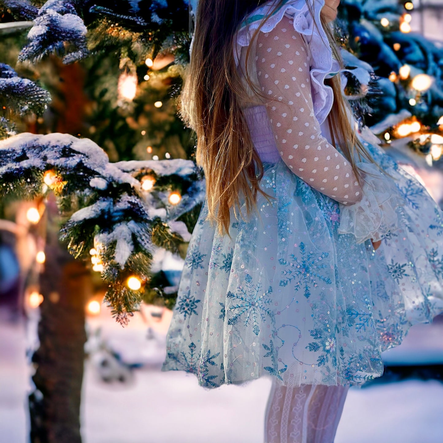 Snowman Pinafore