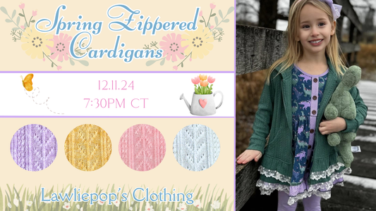 Spring Zippered Cardigans